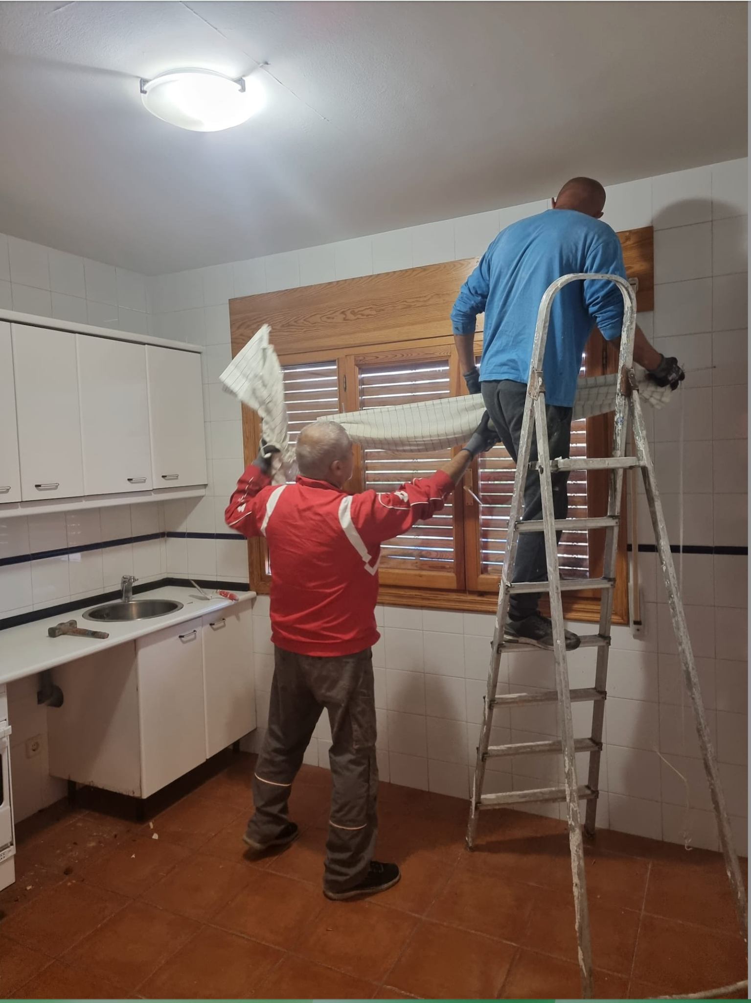 Obra de reforma de Cocina y de Ventana en piso Las Rozas de Madrid