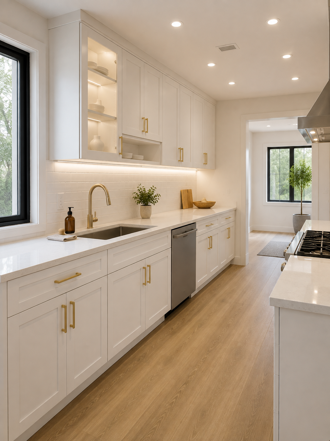 Obra Terminada remodelación de cocina y cambio de suelos en las Rozas de Madrid