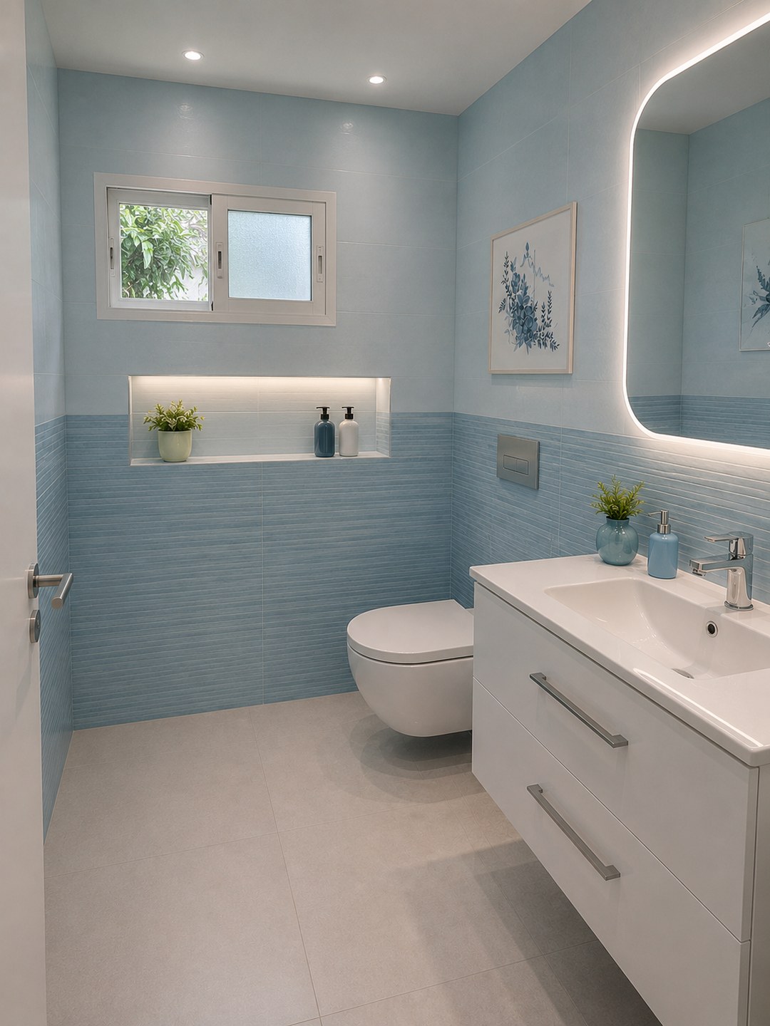 Baño reformado en las Rozas de Madrid